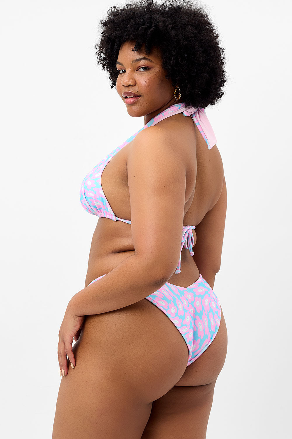 Daisy Dream - Stylish Bash Terry Halter Style Bikini Top for Women